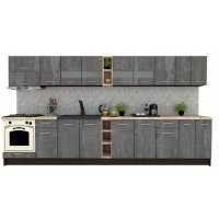 Bucatarie MARINA NEW 380 Wenge / Decor K352